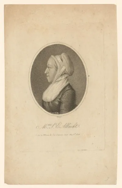 Portret van Sophia Elizabeth Albrecht