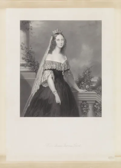 Portret van Sophia Frederika Mathilda, koningin der Nederlanden