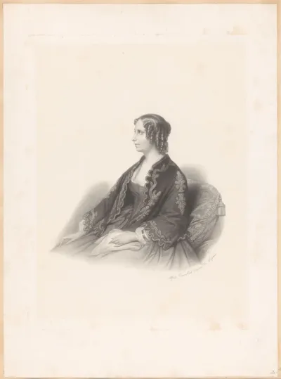 Portret van Sophia Frederika Mathilda van Würtemberg van Nederland