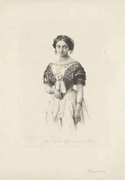Portret van Sophia Offermans van Hove