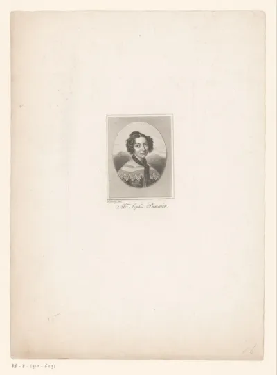 Portret van Sophie Pannier
