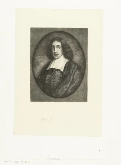 Portret van Spinoza
