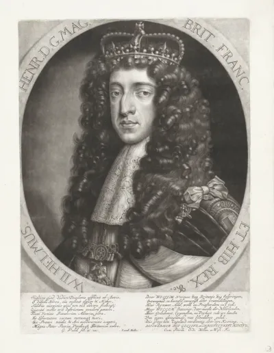 Portret van stadhouder Willem III, koning van Engeland