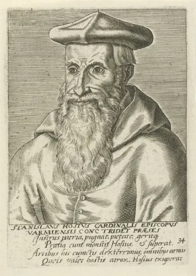 Portret van Stanislaus Hosius