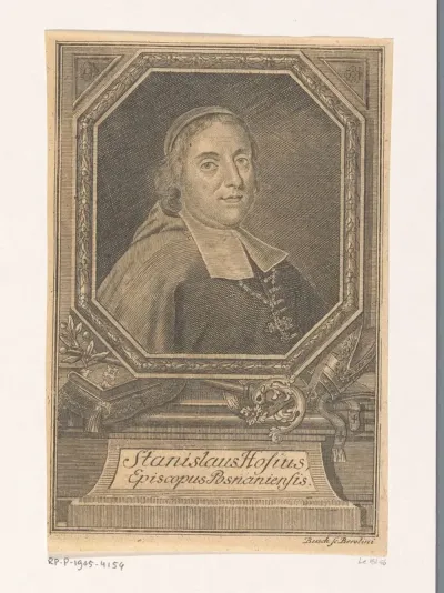 Portret van Stanislaus Joseph Hosius