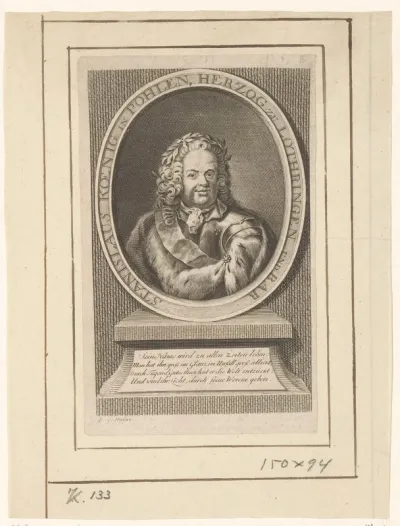Portret van Stanislaus Leszczyński, koning van Polen