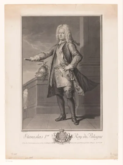 Portret van Stanislaus Leszczyński van Polen