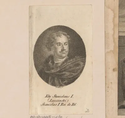 Portret van Stanislaus Leszczyński