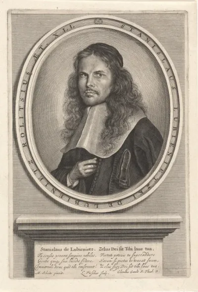 Portret van Stanislaus Lubienitzky