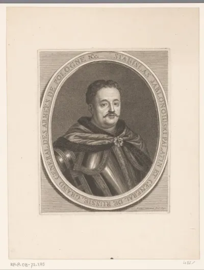 Portret van Stanislaw Jan Jablonowski