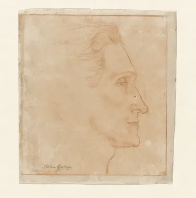 Portret van Stefan George