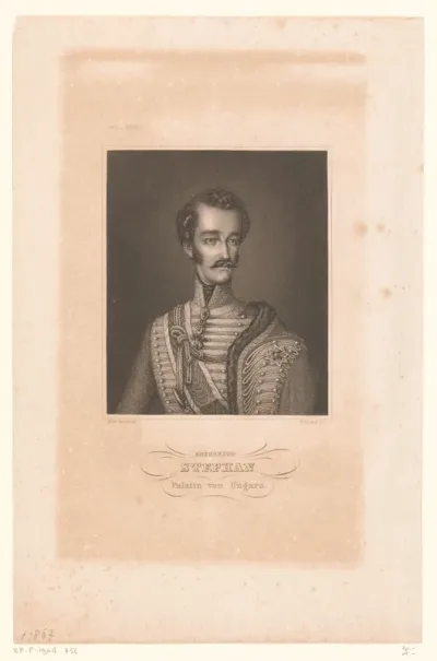 Portret van Stephan, aartshertog van Oostenrijk