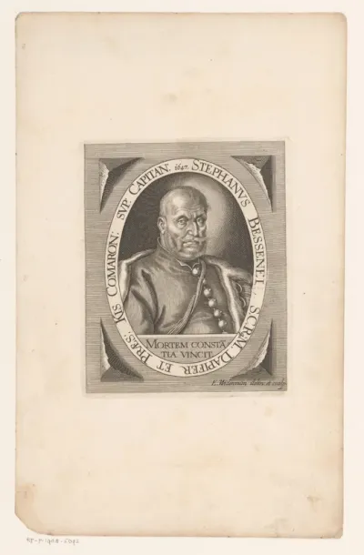 Portret van Stephan Bessenei