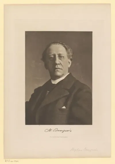 Portret van Stephan Bourgeois