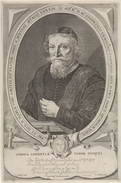 Portret van Stephan Crachtius