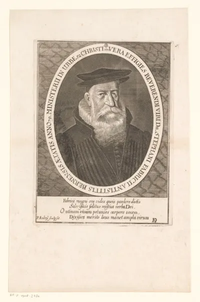 Portret van Stephan Fabricius