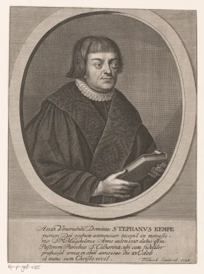 Portret van Stephan Kempe