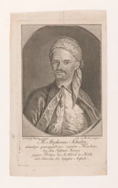 Portret van Stephan Schultz