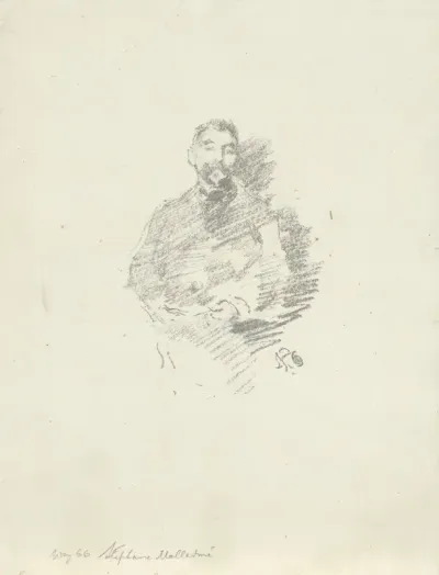 Portret van Stéphane Mallarmé