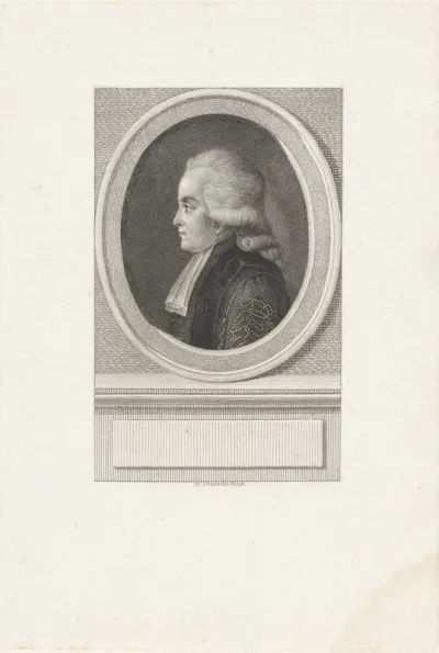 Portret van Stephanus Johannes van Geuns, versie B