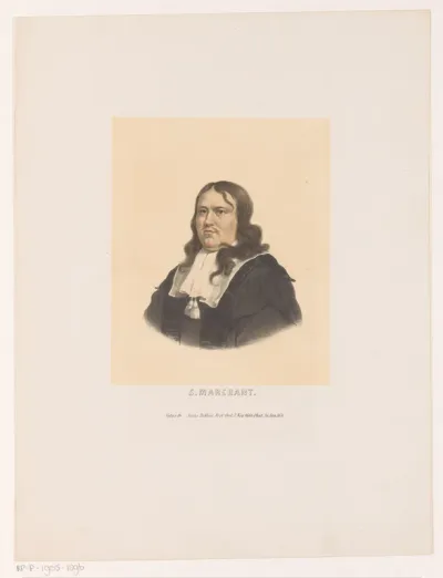 Portret van Stephanus Marchant