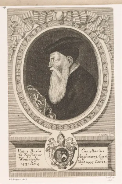 Portret van Stephen Gardiner