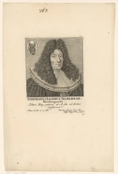 Portret van Stephen Jacob Silberradt