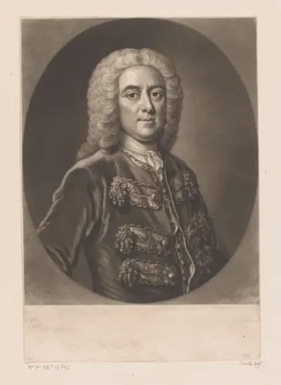 Portret van Stephen Poyntz