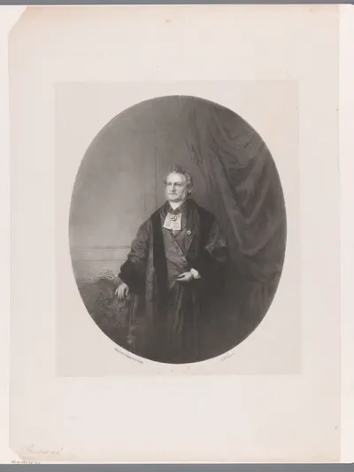 Portret van Steven Adriaan Buddingh