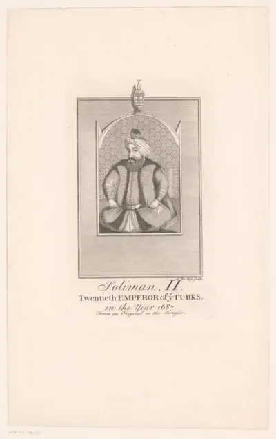 Portret van Süleyman II