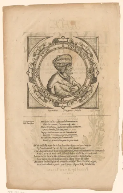 Portret van sultan Osman I