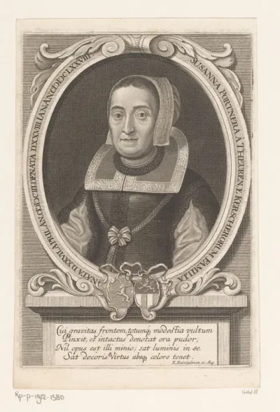 Portret van Susanna Portner