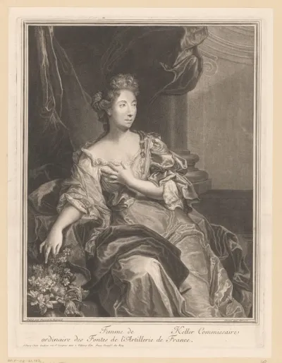 Portret van Susanne de Boubers de Bernâtre
