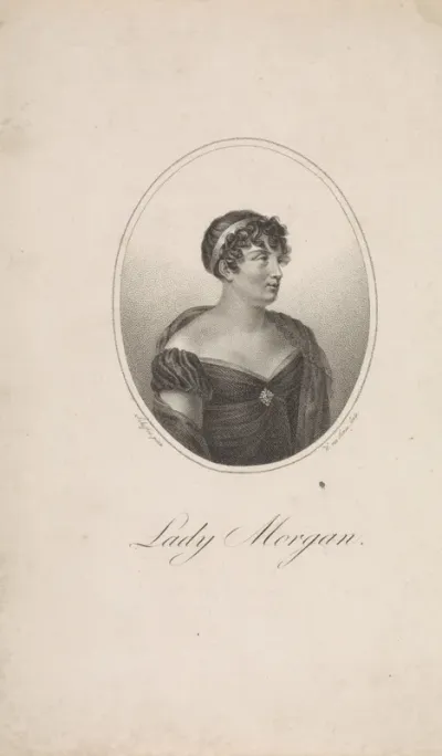 Portret van Sydney, Lady Morgan