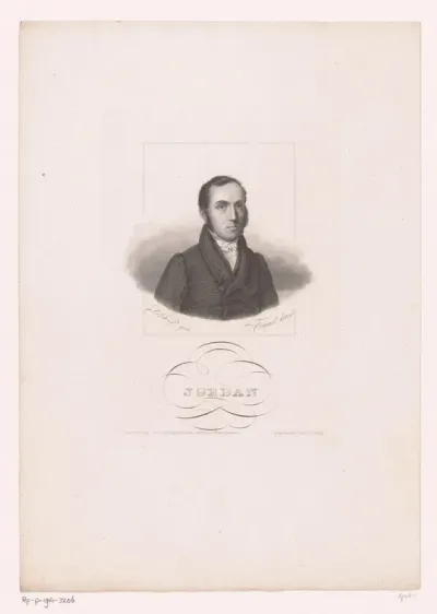 Portret van Sylvester Jordan