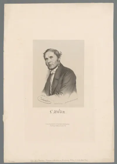 Portret van Sylvester Jordan
