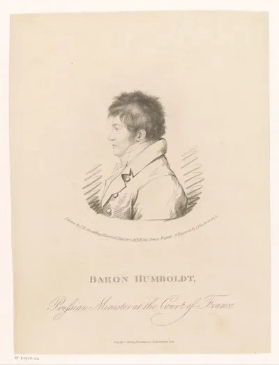 Portret van taalwetenschapper Wilhelm von Humboldt