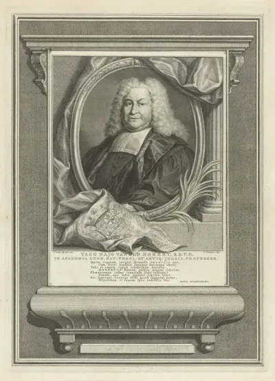 Portret van Taco Hajo van den Honert