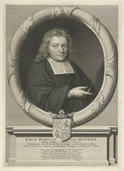 Portret van Taco Hajo van den Honert