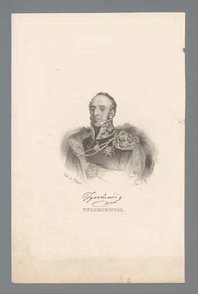 Portret van Tadeusz Tyszkiewicz