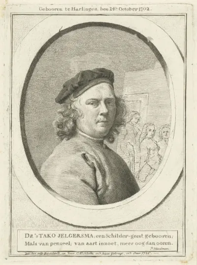 Portret van Tako Hajo Jelgersma