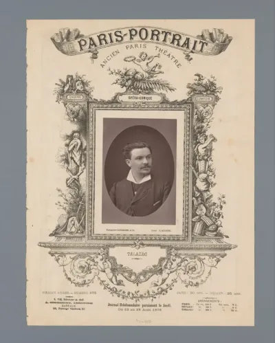 Portret van Talazac