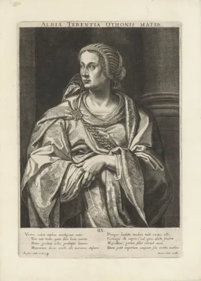 Portret van Terentia Albia