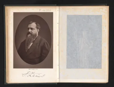 Portret van Teunis Zaaijer, hoogleraar geneeskunde en rector magnificus van de Universiteit Leiden 1880-1881