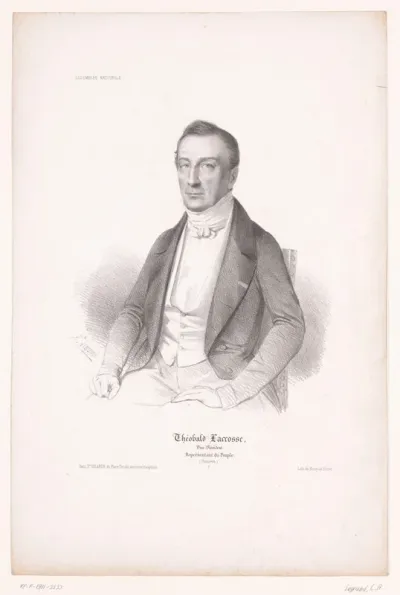 Portret van Théobald de Lacrosse