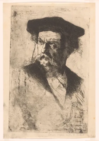 Portret van Théodole Augustin Ribot