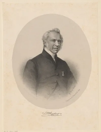 Portret van Theodoor Cornelis Reinier Huydecoper
