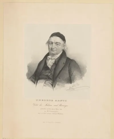 Portret van Theodor Arntz
