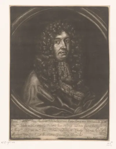 Portret van Theodor Athlet Heinrich, graaf Strattmann