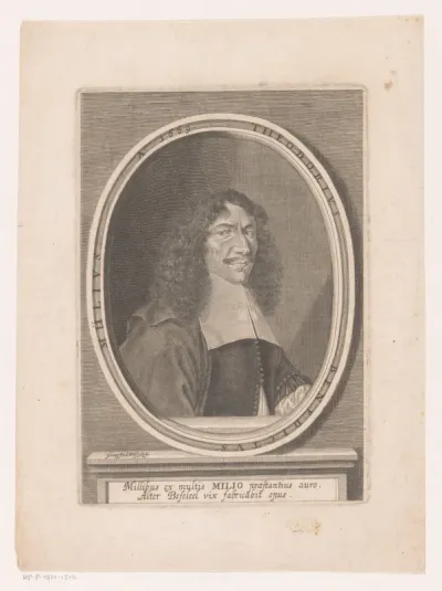 Portret van Theodor Benedict Mülius